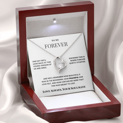 To My Forever – Forever Love Necklace – Soulmate Gift