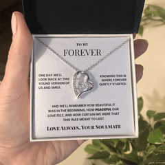 To My Forever – Forever Love Necklace – Soulmate Gift